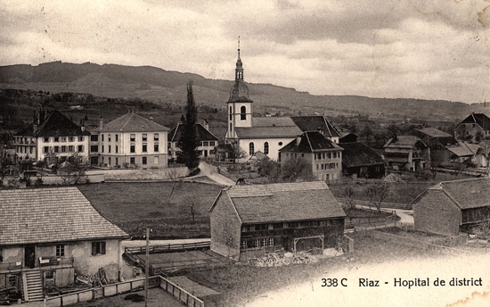 Un peu d’histoire… l’HFR Riaz | hôpital fribourgeois