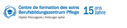 Logo Centre de formation des soins - 15 ans