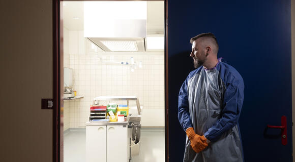 Jérémy Steffen, préparateur en pathologie