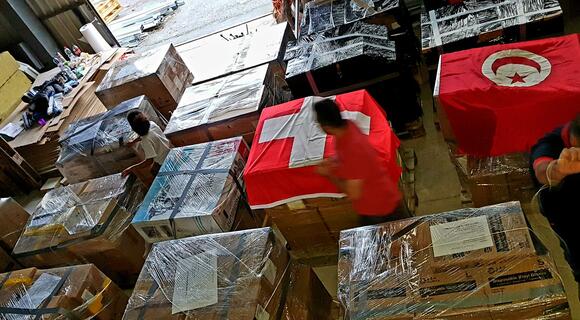 Convoi matériel Tunisie 