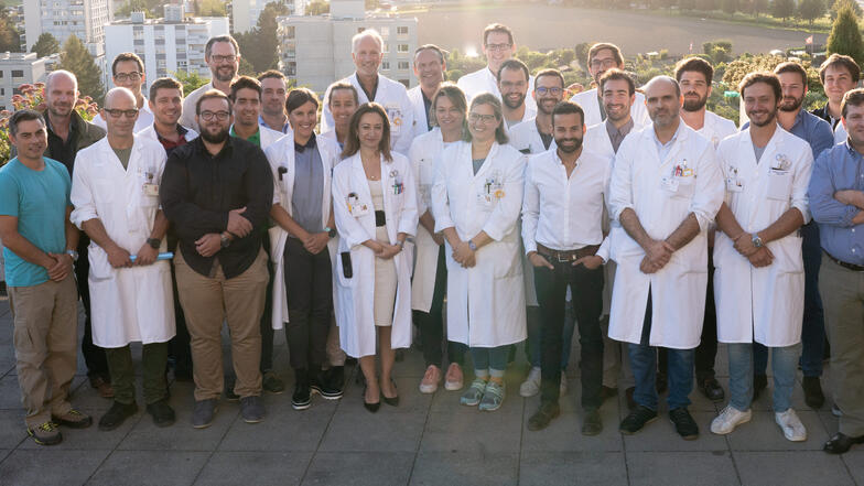 Photo de groupe des médecins
