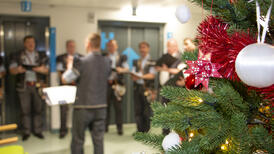 Noël des patients à l’HFR Fribourg – Hôpital cantonal, 20 décembre 2019